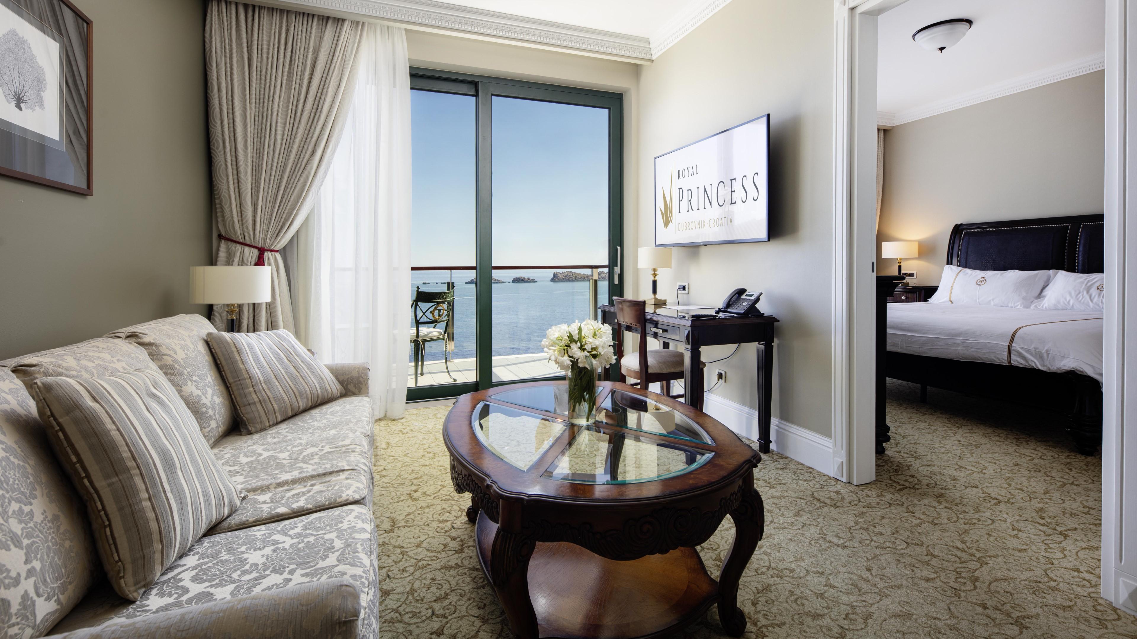 皇家公主酒店 杜布罗夫尼克 外观 照片 A suite at the hotel